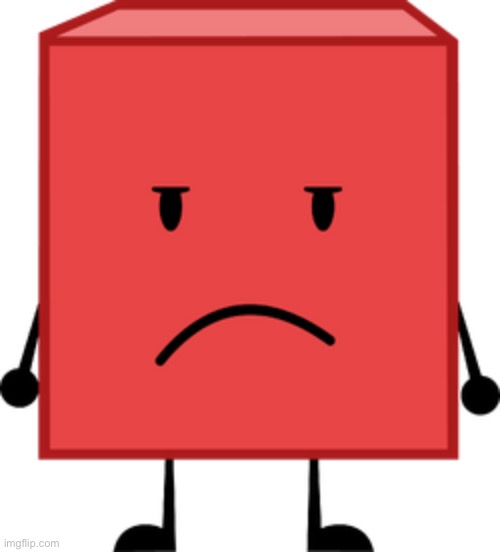 Blocky bfdi stare | image tagged in blocky bfdi stare | made w/ Imgflip meme maker