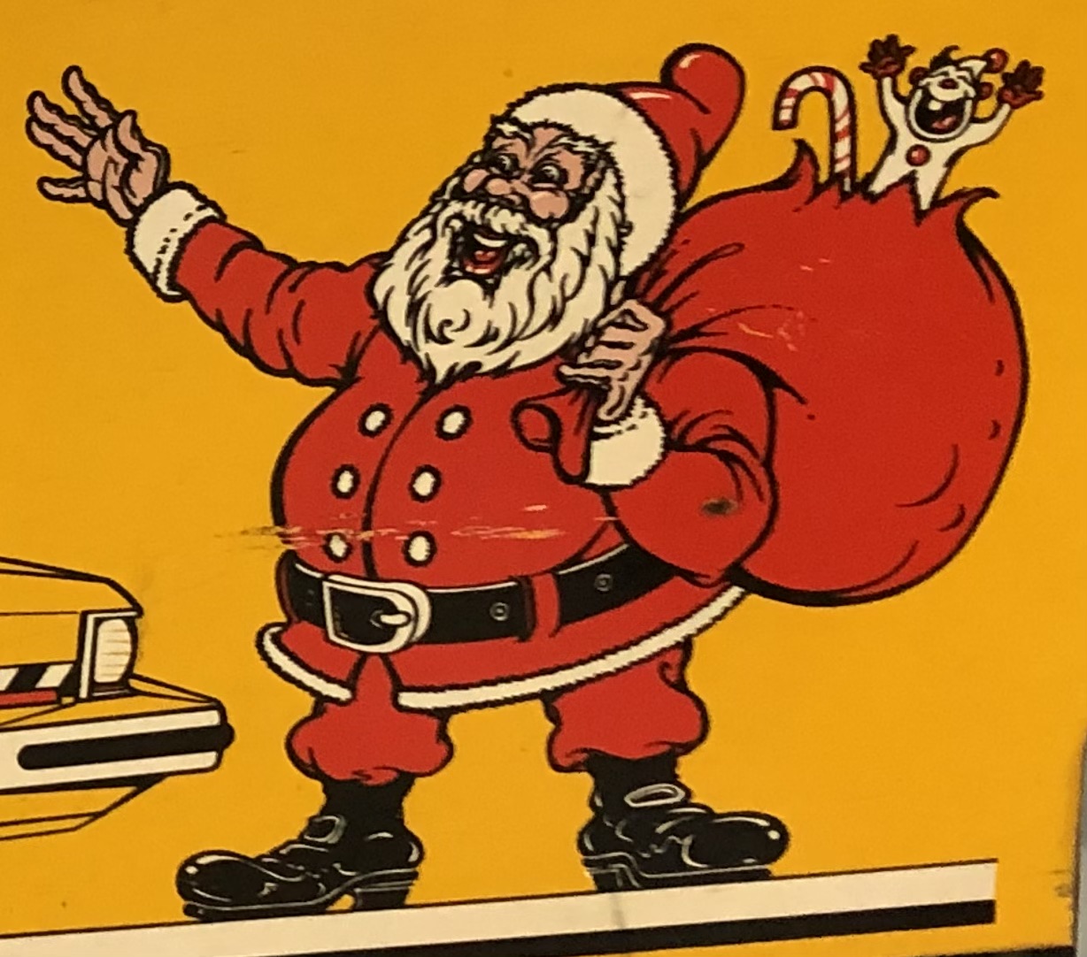 Santa Claus Blank Meme Template