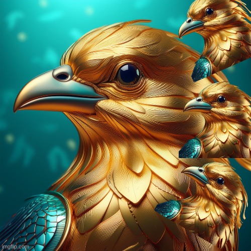 THE GOLD BIRD | image tagged in the gold bird | made w/ Imgflip meme maker