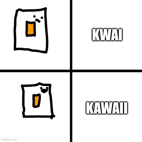 drake meme with twelve numberblocks | KWAI; KAWAII | image tagged in drake meme with twelve numberblocks | made w/ Imgflip meme maker