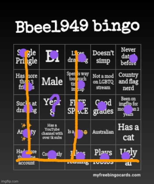 Mrwerp | image tagged in bbee1949 bingo | made w/ Imgflip meme maker