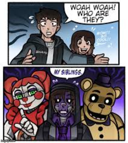 I love thee comics that this person makes | image tagged in fnaf,comics | made w/ Imgflip meme maker