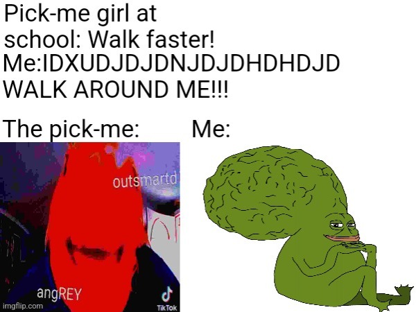 annoying girl at school vs infinite iq | image tagged in infinite iq | made w/ Imgflip meme maker