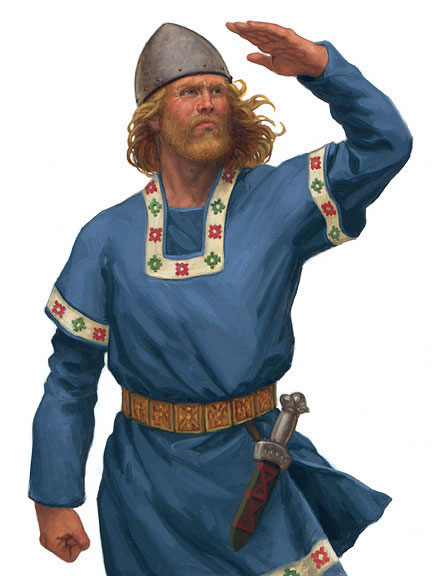 Leif Erickson viking explorer Blank Meme Template