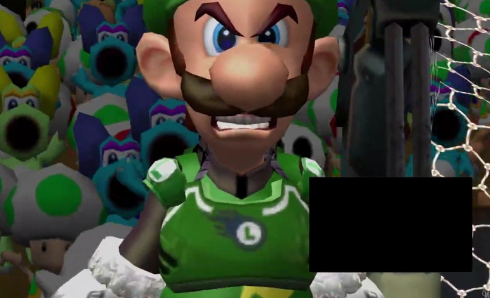 Luigi starring angry Blank Meme Template