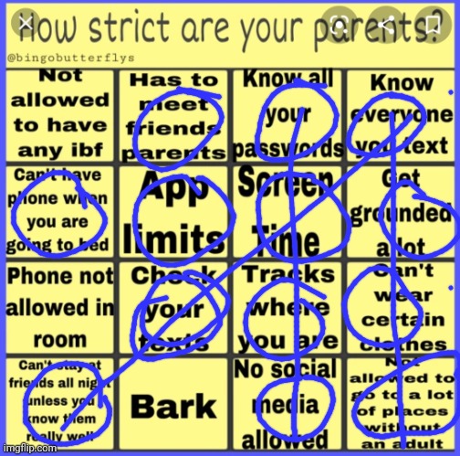 womp | image tagged in strict parent bingo,totally not a vent,fksjmsksjajajjsjajjj | made w/ Imgflip meme maker