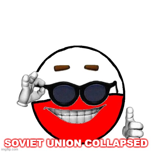 Picardía Poland | SOVIET UNION COLLAPSED | image tagged in picard a poland | made w/ Imgflip meme maker