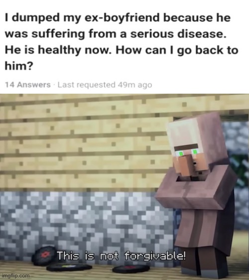 This is not forgivable | image tagged in this is not forgivable | made w/ Imgflip meme maker