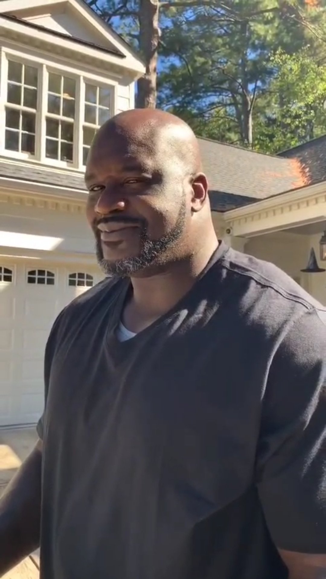 Shaq smirk Blank Meme Template