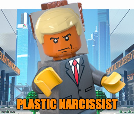 President Business | PLASTIC NARCISSIST | image tagged in president business | made w/ Imgflip meme maker