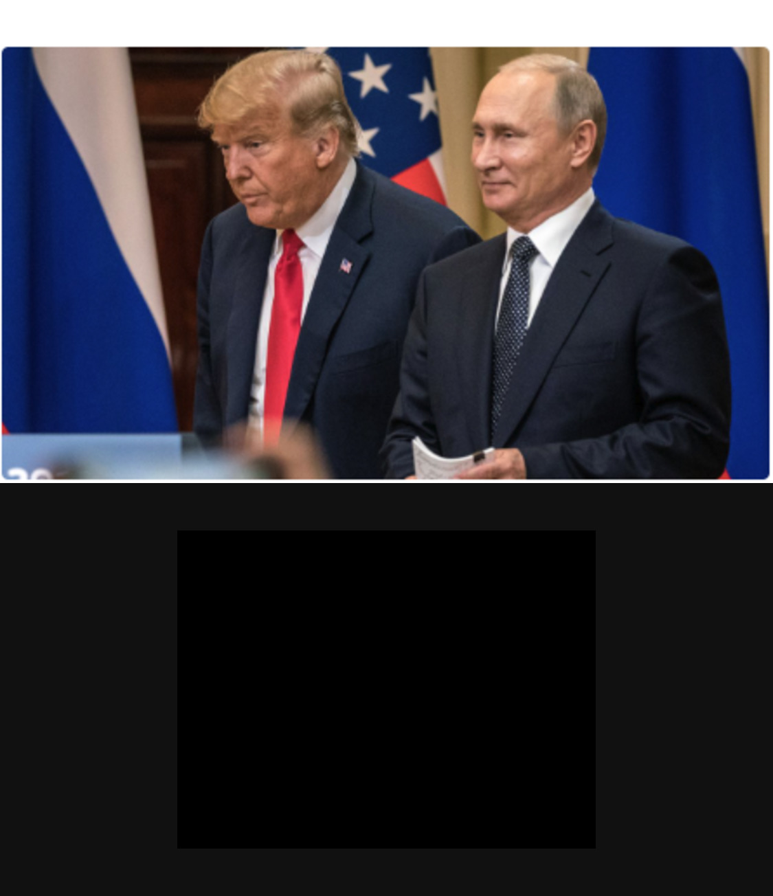 tRump is Putin's bitch Blank Meme Template