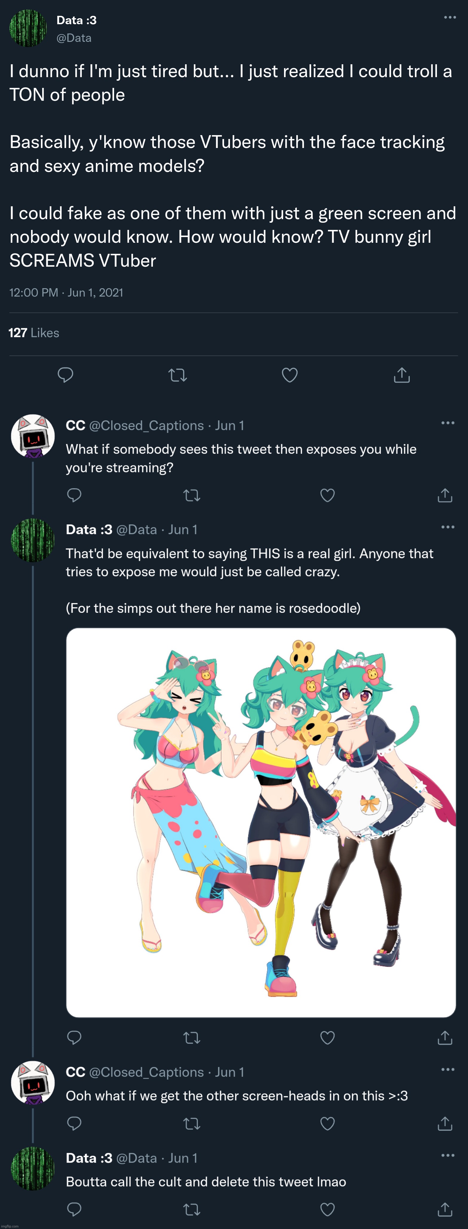 This may or may not be related to that gaming rival I mentioned a few days ago (shit I just noticed I forgot a "you") | made w/ Imgflip meme maker