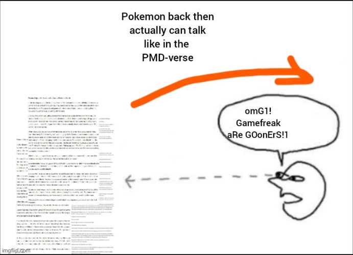 (typhlosion leak) | made w/ Imgflip meme maker