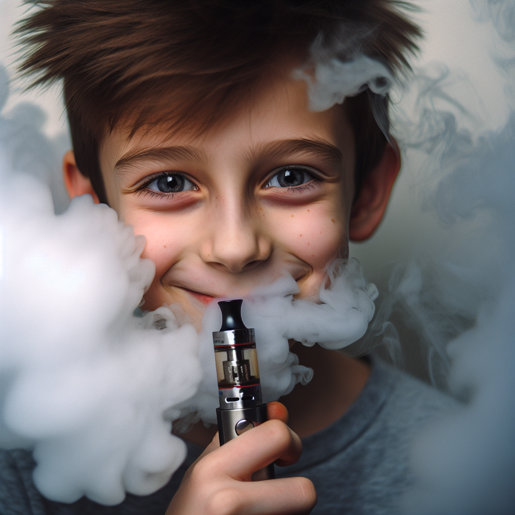 ugly polish kid vaping Blank Meme Template