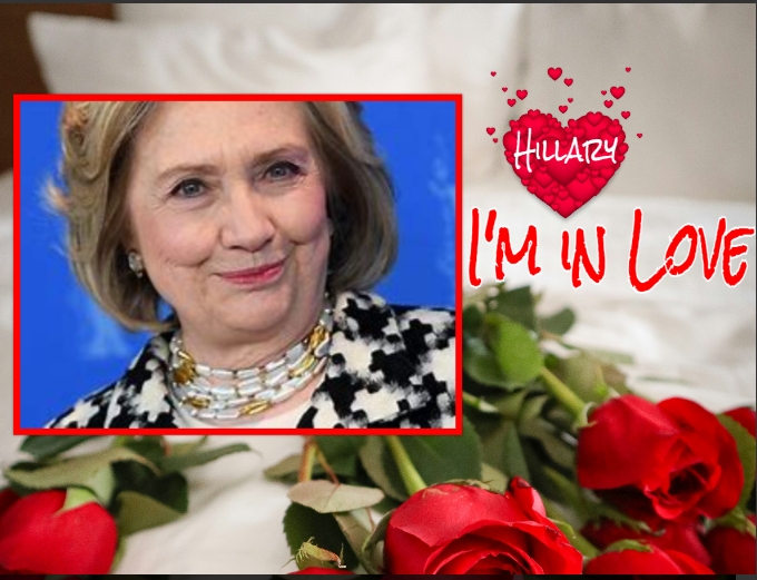 Hillary Heart Throb Blank Meme Template