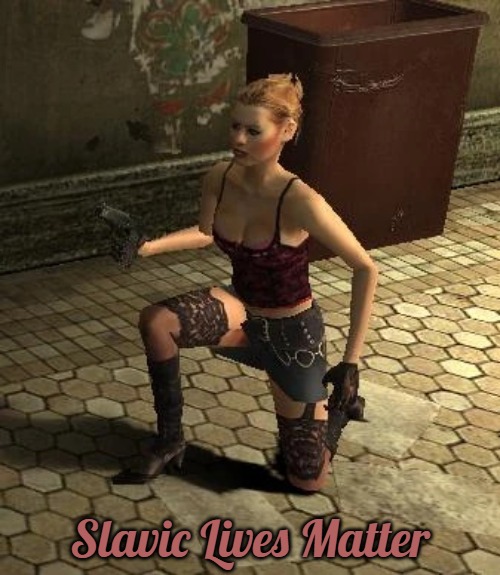 Violet | Slavic Lives Matter | image tagged in violet,slavic | made w/ Imgflip meme maker