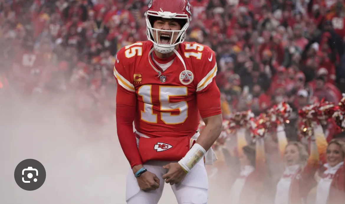 Hyped Mahomes Blank Meme Template