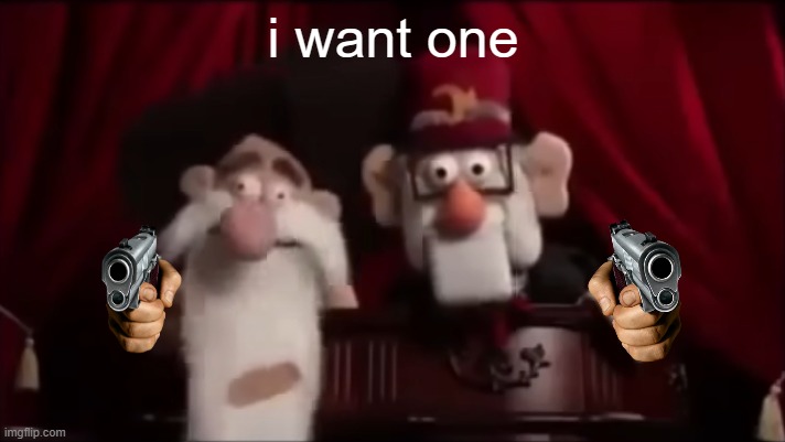 Stan and Mcgukit: Muppet edition | i want one | image tagged in stan and mcgukit muppet edition | made w/ Imgflip meme maker