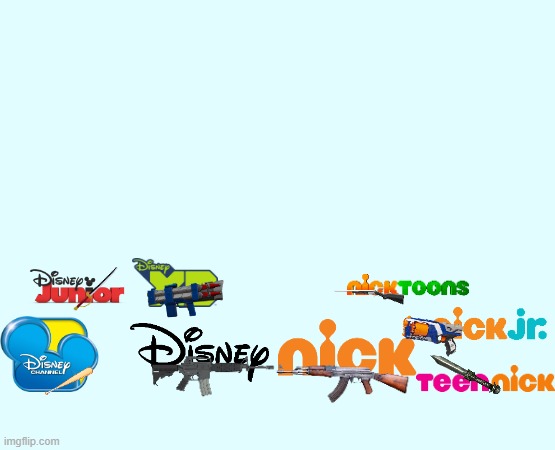 Remember the Disney vs Nickelodeon War | image tagged in disney channel,nickelodeon,disney | made w/ Imgflip meme maker