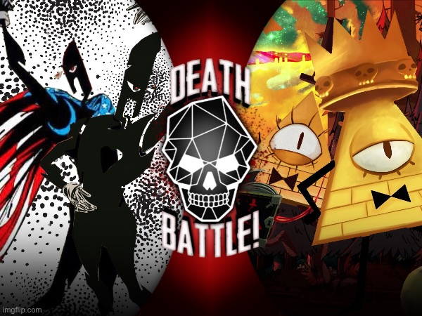 Mister Nobody VS Bill Cipher (Doom Patrol VS Gravity Falls) | image tagged in death battle,dc comics,doom patrol,mr nobody,bill cipher,gravity falls | made w/ Imgflip meme maker