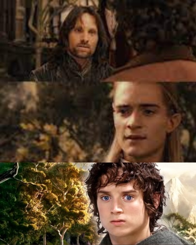 Lord of the Rings, have my sword, oh no Blank Meme Template