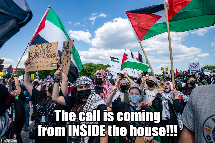 The call is coming from INSIDE the house!!! | made w/ Imgflip meme maker