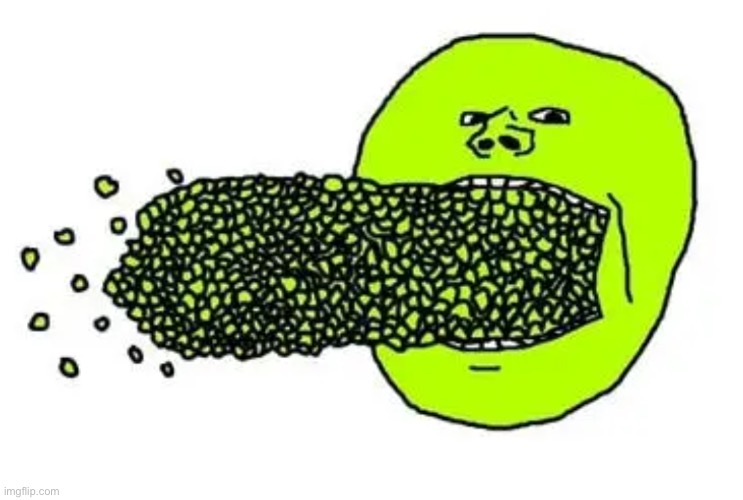 Peajak vomit | image tagged in peajak vomit | made w/ Imgflip meme maker