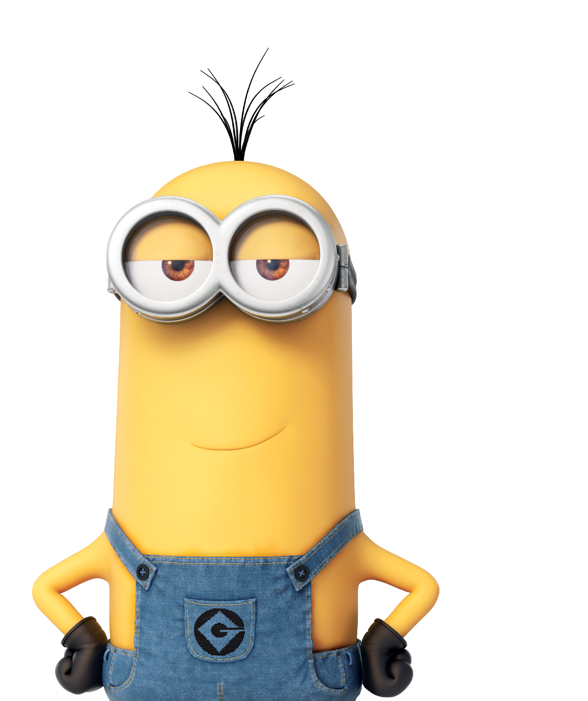 Minion grinning Blank Meme Template