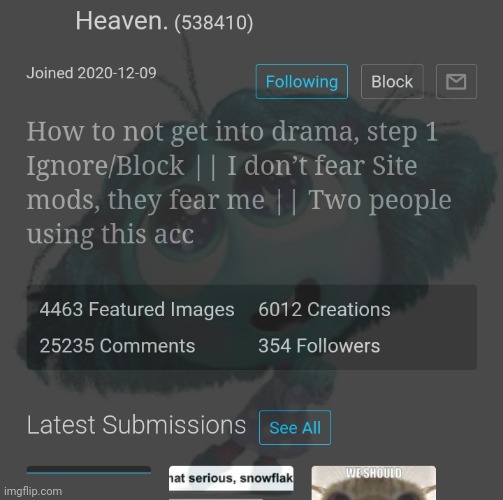 Heaven. lore: | made w/ Imgflip meme maker