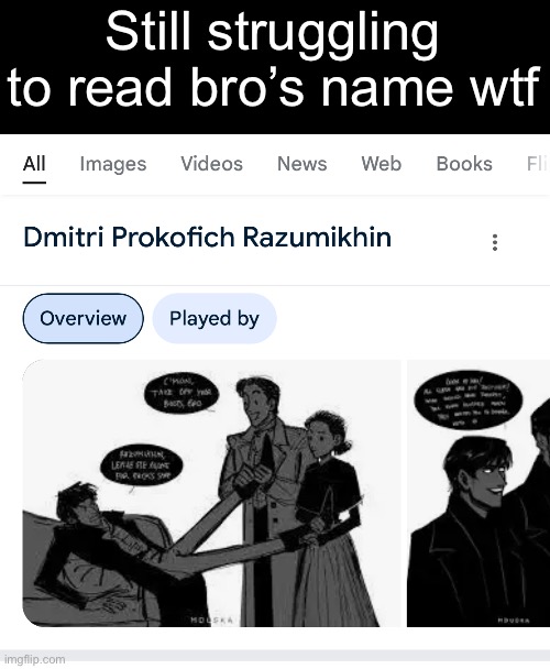 Still struggling to read bro’s name wtf | made w/ Imgflip meme maker