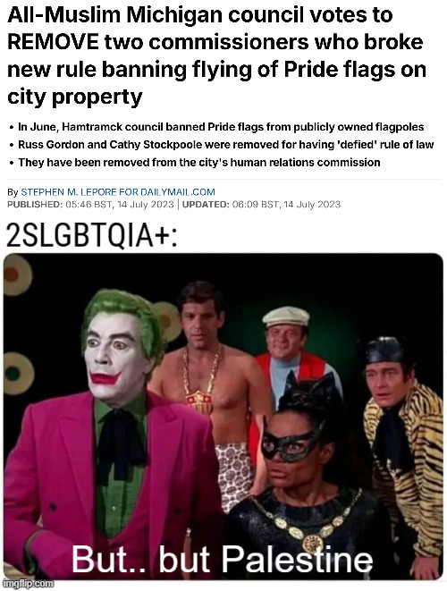 60% Muslim city | image tagged in news,lgbtq,islam,american politics | made w/ Imgflip meme maker