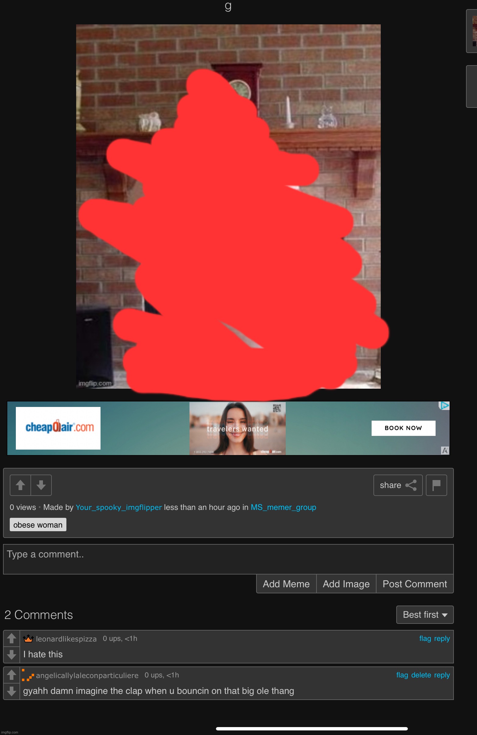 why would he post ts | made w/ Imgflip meme maker