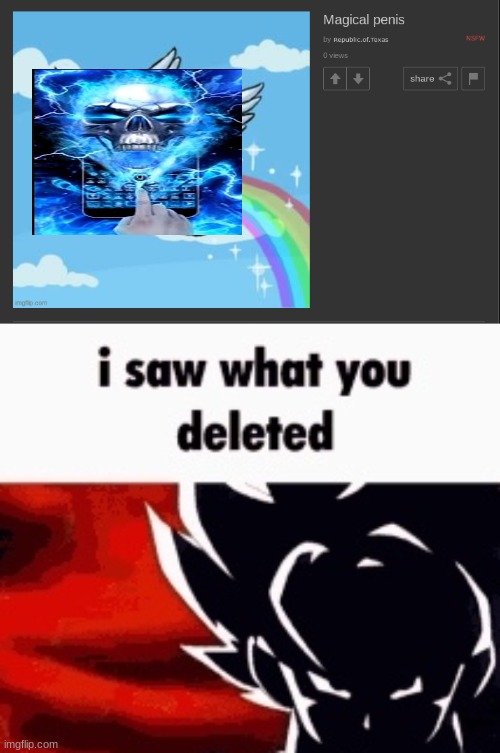 reload button spam | image tagged in i saw what you deleted | made w/ Imgflip meme maker