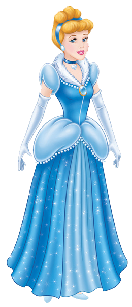 High Quality Cinderella in her Winter Outfit Blank Meme Template