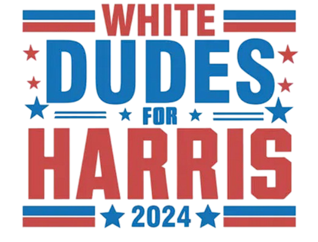 White Dudes for Harris Blank Meme Template