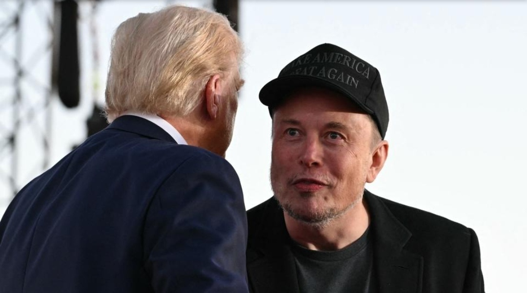 Trump and Musk Blank Meme Template