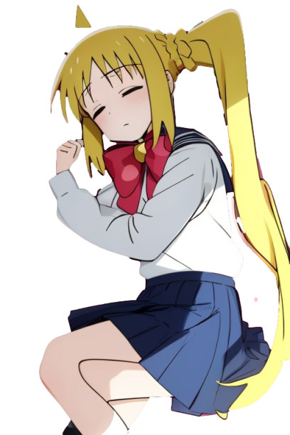 Nijika Ijichi Blank Meme Template