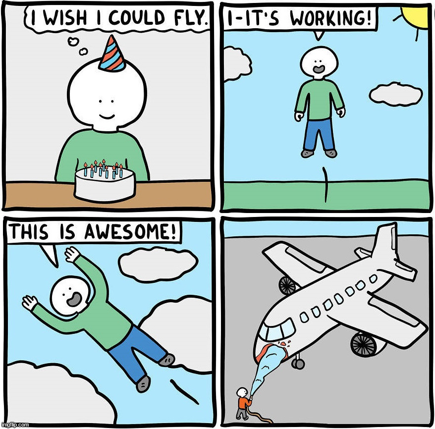 Fly | image tagged in dark humor | made w/ Imgflip meme maker