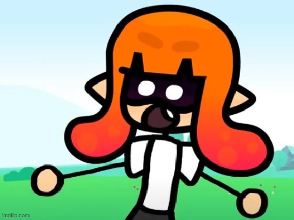 Gm chat, I found an object show with an inkling in it (It's call MOSS, it's peak) | made w/ Imgflip meme maker