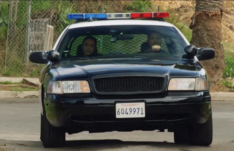 High Quality lapd police car the rookie Blank Meme Template