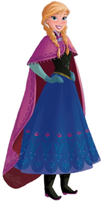 Anna of Arendelle Blank Meme Template