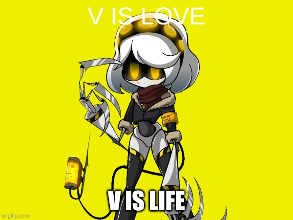 V IS LOVE; V IS LIFE | made w/ Imgflip meme maker