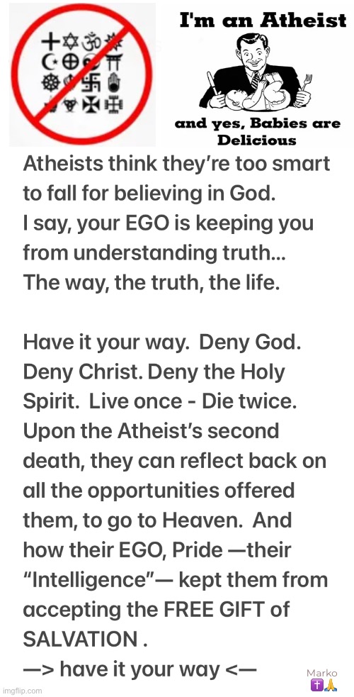 Critical Thinkers?   Or, Absence of Light. | Marko
✝️🙏 | image tagged in memes,dont believe in god or satan,they believe in you,you r serving 1 or the other,get this one wrong n pay 4 it,jesus lives | made w/ Imgflip meme maker