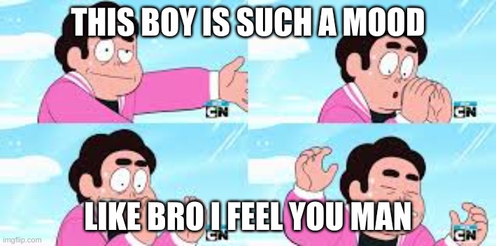 "I'm combining ALL of my responsibilities into ONE responsibility" Steven Universe, 2020 | THIS BOY IS SUCH A MOOD; LIKE BRO I FEEL YOU MAN | image tagged in steven has lost it | made w/ Imgflip meme maker