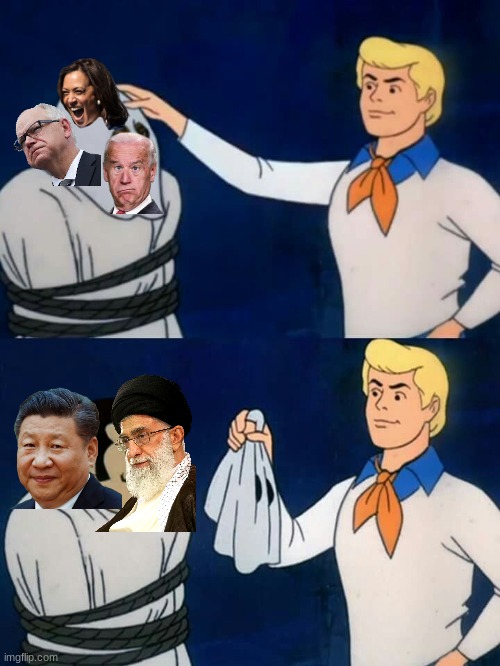 We all know who is behind | image tagged in scooby doo mask reveal | made w/ Imgflip meme maker