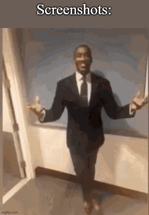 smiling black guy in suit | Screenshots: | image tagged in smiling black guy in suit | made w/ Imgflip meme maker