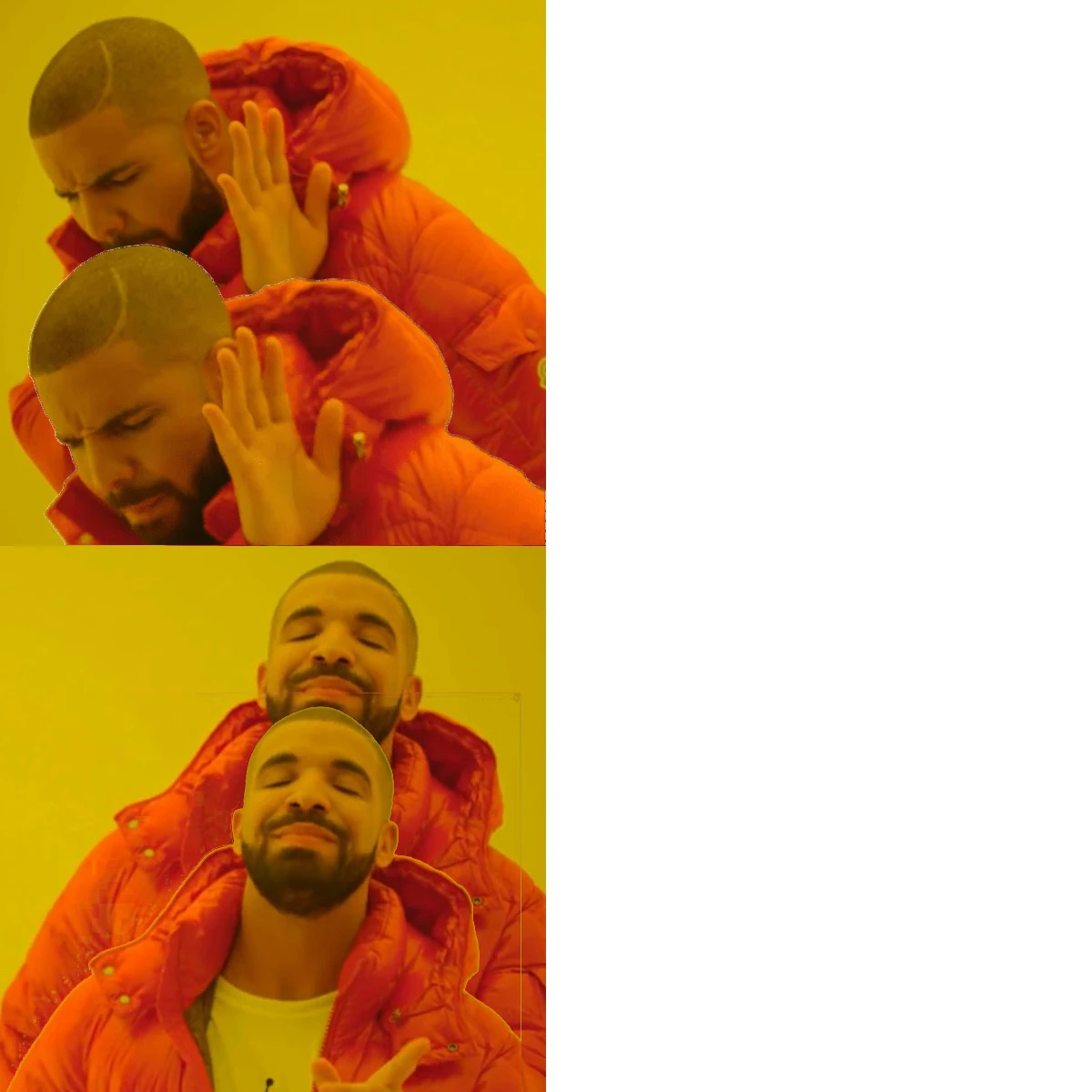 Double Drake Blank Meme Template