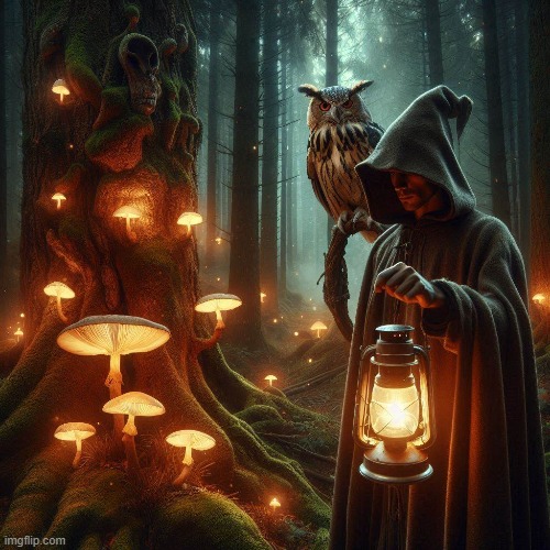 Oswald Dernozwald. Feeling quite mystic today | made w/ Imgflip meme maker