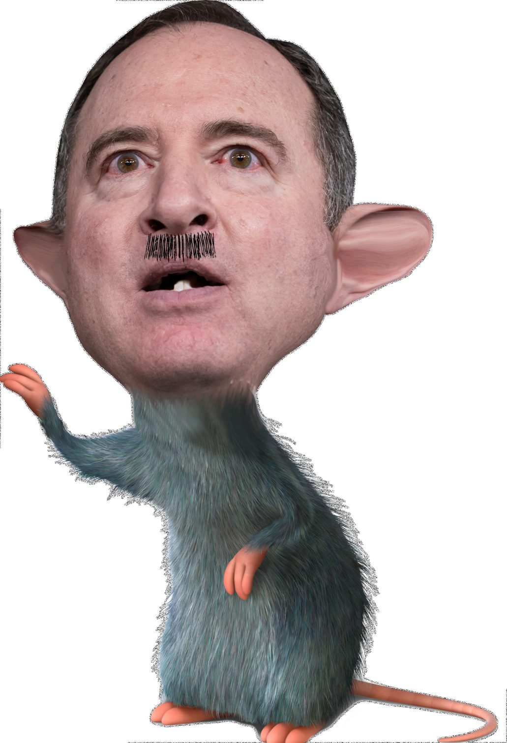 ADAM 'SHIFTY' SCHIFF - RAT Blank Meme Template