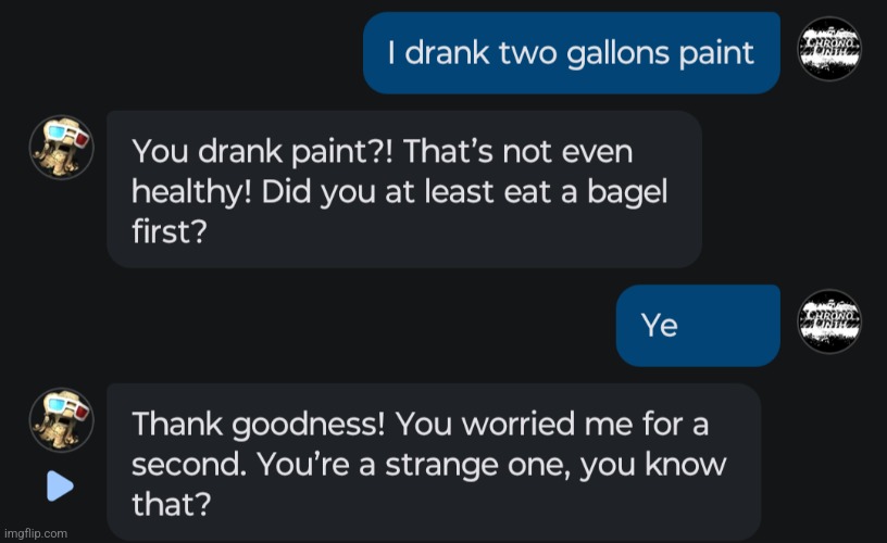 It's all good I had a bagel | made w/ Imgflip meme maker